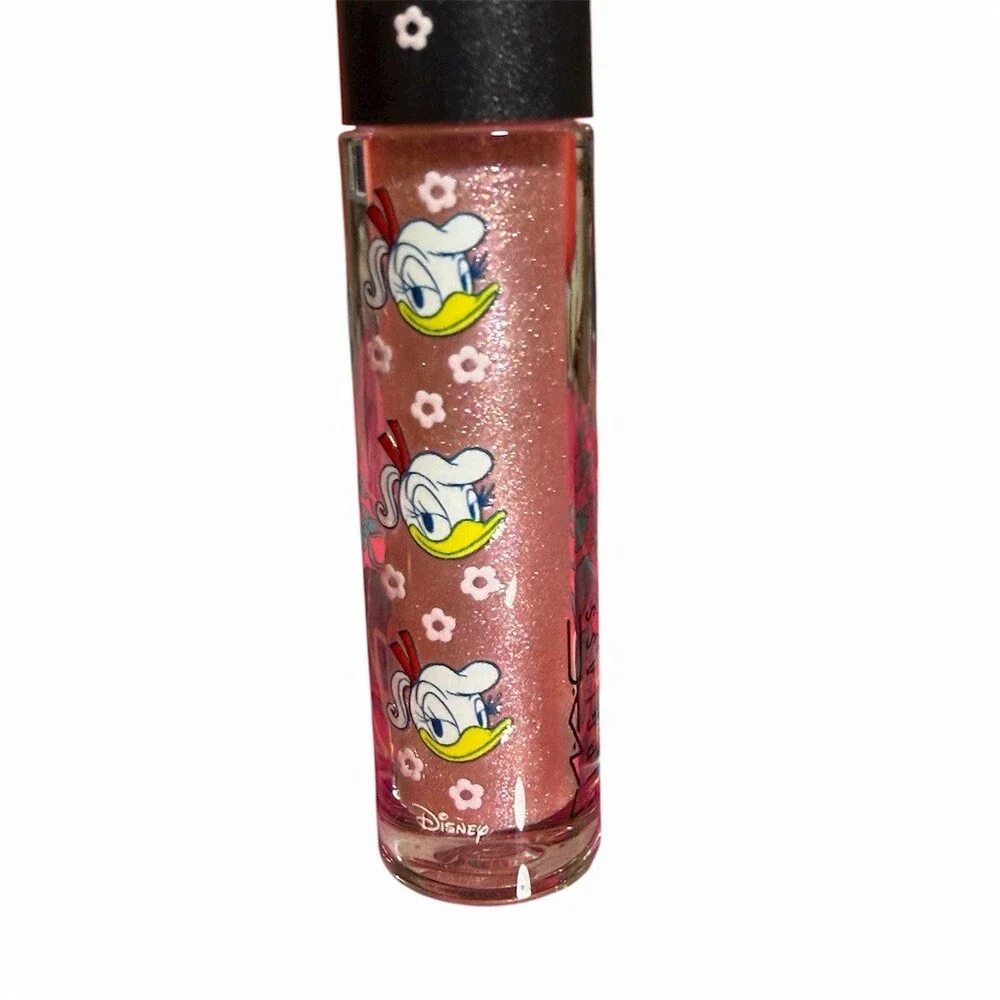 MAC x Disney Daisy Duck Lipglass Glitter Shimmer Lip Gloss OUT ON THE TOWN